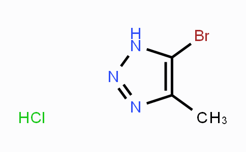 CAS No. 1429056-33-6, 5-Bromo-4-methyl-1H-1,2,3-triazole hydrochloride