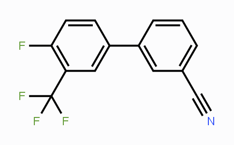 CAS No. 1032506-84-5, 4'-Fluoro-3'-(trifluoromethyl)-[1,1'-biphenyl]-3-carbonitrile