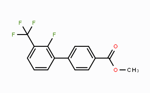 CAS No. 1365273-05-7, Methyl 2'-fluoro-3'-(trifluoromethyl)-[1,1'-biphenyl]-4-carboxylate