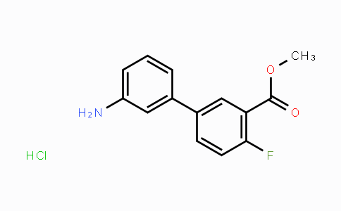 CAS No. 1373232-80-4, Methyl 3'-amino-4-fluoro-[1,1'-biphenyl]-3-carboxylate hydrochloride