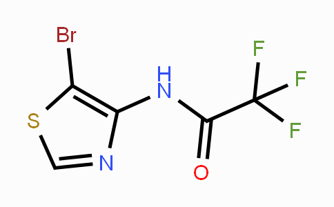 CAS No. 1211593-45-1, N-(5-Bromothiazol-4-yl)-2,2,2-trifluoroacetamide
