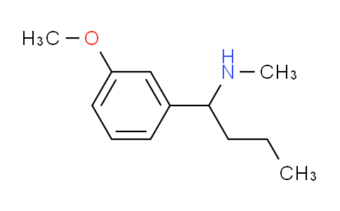 CAS No. 941002-18-2, 1-(3-methoxyphenyl)butyl(methyl)amine