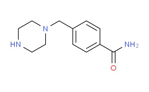 937631-61-3 | 4-(Piperazin-1-ylmethyl)benzamide
