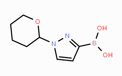 CAS No. 916890-60-3, (1-(Tetrahydro-2H-pyran-2-yl)-1H-pyrazol-3-yl)boronic acid