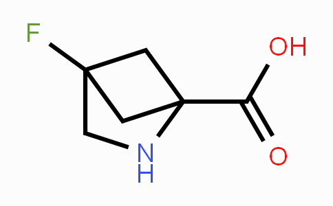 CAS No. 1196976-68-7, 4-Fluoro-2-azabicyclo[2.1.1]hexane-1-carboxylic acid