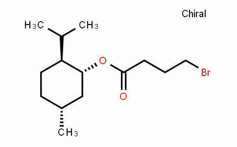 CAS No. 1092777-14-4, (1R,2S,5R)-2-Isopropyl-5-methylcyclohexyl-4-bromobutanoate