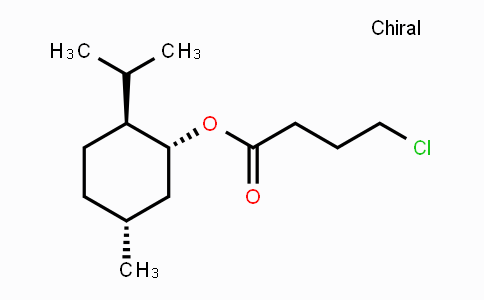 CAS No. 668486-64-4, (1R,2S,5R)-2-Isopropyl-5-methylcyclohexyl-4-chlorobutanoate