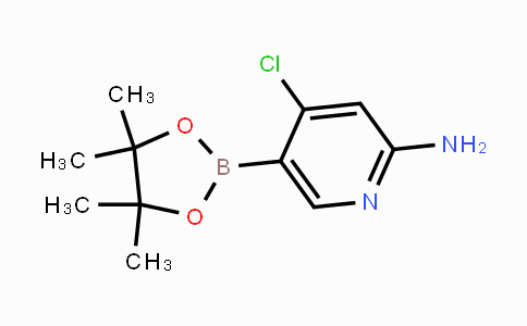 CAS No. 944401-60-9, 4-Chloro-5-(4,4,5,5-tetramethyl-1,3,2-dioxaborolan-2-yl)pyridin-2-amine