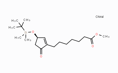 DY115043 | 41138-69-6 | (R)-Methyl 7-(3-((tert-butyldimethylsilyl)-oxy)-5-oxocyclopent-1-en-1-yl)heptanoate