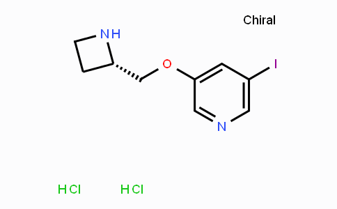 CAS No. 213764-92-2, (S)-3-(Azetidin-2-ylmethoxy)-5-iodopyridine dihydrochloride