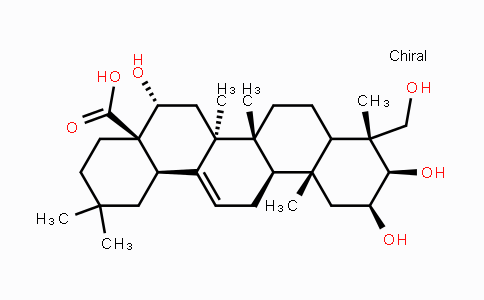 CAS No. 22338-71-2, (2b,3b,4a,16a)-2,3,16,23-Tetrahydroxyolean-12-en-28-oic acid