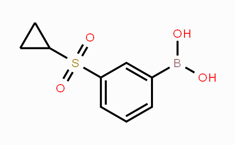 CAS No. 1020204-12-9, (3-(Cyclopropylsulfonyl)phenyl)boronic acid
