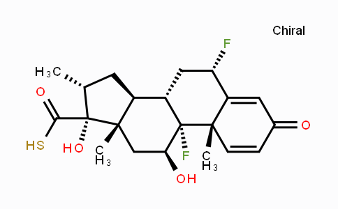 CAS No. 80473-92-3, 6a,9a-Difluoro-11b,17a-dihydroxy-16a-methyl-3-oxoandrosta-1,4-diene-17b-carbothioic acid