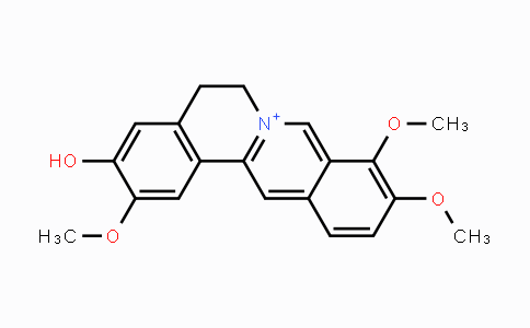 CAS No. 3621-38-3, 3-Hydroxy-2,9,10-trimethoxy-5,6-dihydroisoquinolino-[3,2-a]isoquinolin-7-ium