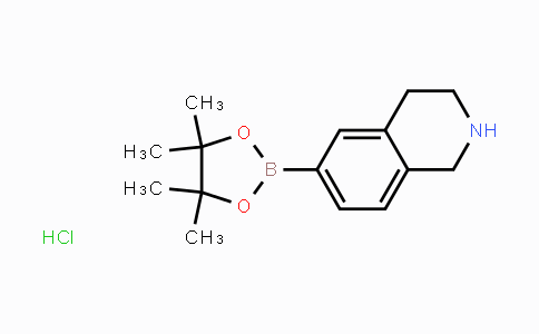 CAS No. 922718-55-6, 6-(4,4,5,5-Tetramethyl-1,3,2-dioxaborolan-2-yl)-1,2,3,4-tetrahydroisoquinoline hydrochloride