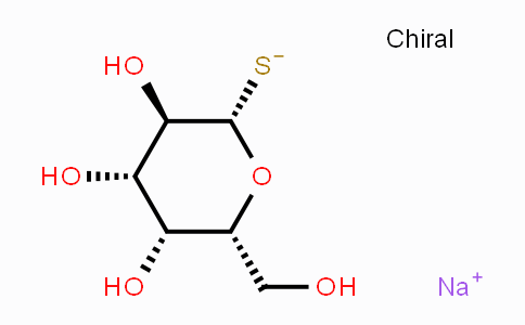 CAS No. 42891-22-5, Sodium (2S,3R,4S,5R,6R)-3,4,5-trihydroxy-6-(hydroxy-methyl)tetrahydro-2H-pyran-2-thiolate