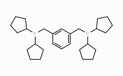 CAS No. 255874-48-7, 1,3-Bis((dicyclopentylphosphino)methyl)benzene