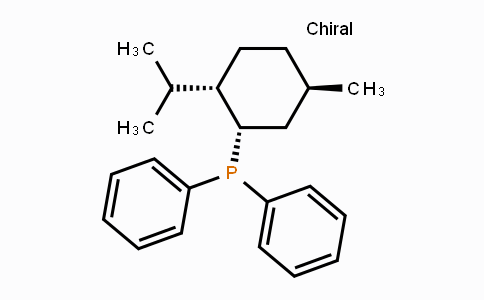 CAS No. 43077-29-8, (S)-(+)-2-异丙基-5-甲基二苯磷