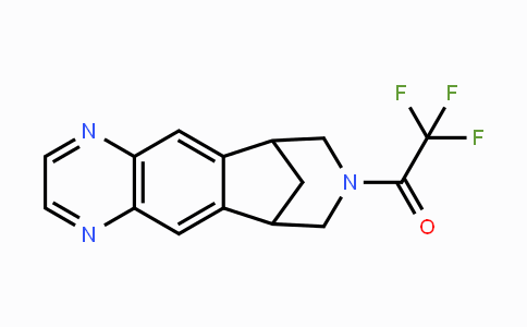 CAS No. 230615-70-0, 1-(9,10-Dihydro-6H-6,10-methanoazepino[4,5-g]-quinoxalin-8(7H)-yl)-2,2,2-trifluoroethanone