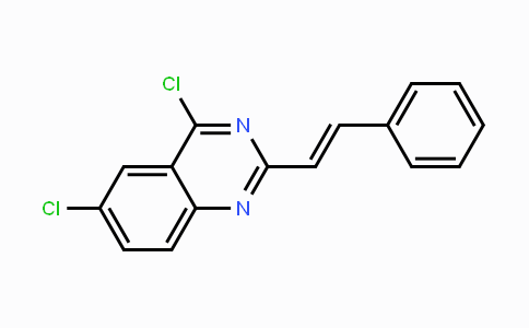 CAS No. 36950-52-4, (E)-4,6-Dichloro-2-styrylquinazoline