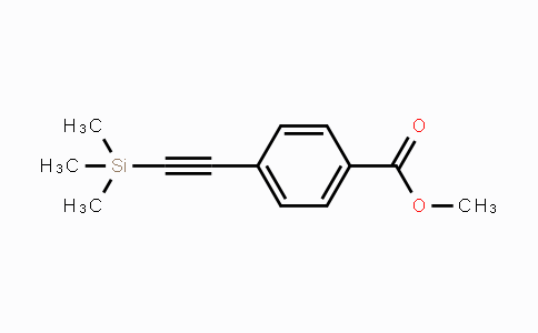 CAS No. 75867-41-3, Methyl 4-((trimethylsilyl)ethynyl)benzoate