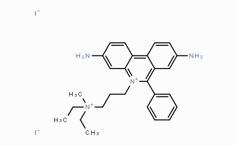 CAS No. 25535-16-4, 3,8-Diamino-5-(3-(diethyl(methyl)ammonio)propyl)-6-phenylphenanthridin-5-ium iodide