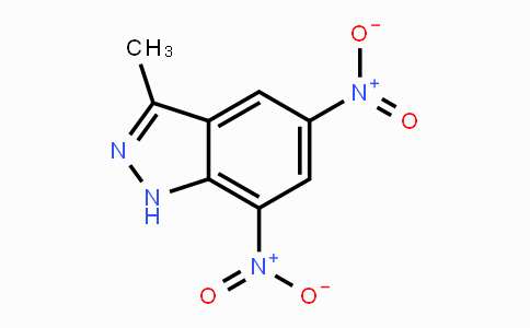 CAS No. 647853-23-4, 3-Methyl-5,7-dinitro-1H-indazole