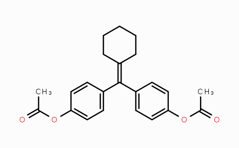 CAS No. 2624-43-3, (Cyclohexylidenemethylene)-bis(4,1-phenylene) diacetate