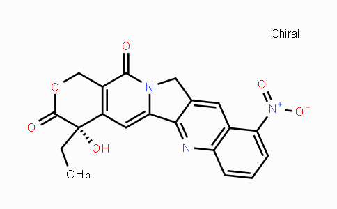 CAS No. 86639-62-5, (S)-4-Ethyl-4-hydroxy-10-nitro-1H-pyrano[3',4':6,7]-indolizino[1,2-b]quinoline-3,14(4H,12H)-dione