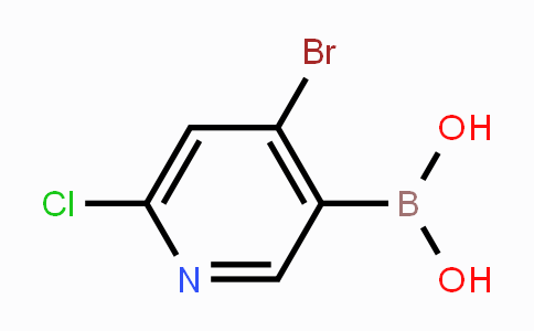 957062-85-0 | (4-Bromo-6-chloropyridin-3-yl)boronic acid