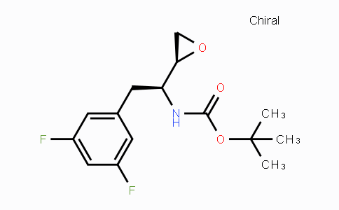 CAS No. 388071-27-0, tert-Butyl ((S)-2-(3,5-difluorophenyl)-1-((S)-oxiran-2-yl)ethyl)carbamate