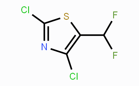 CAS No. 105315-43-3, 2,4-Dichloro-5-(difluoromethyl)thiazole