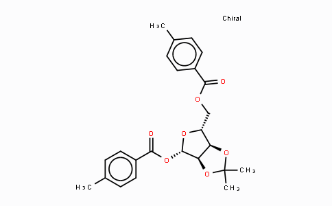 CAS No. 86042-28-6, 1,5-Di-O-(4-methylbenzoyl)-2,3-O-isopropylidene-beta-D-ribofuranose