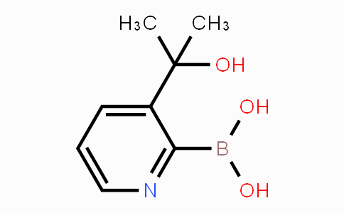 CAS No. 1310384-99-6, (3-(2-Hydroxypropan-2-yl)pyridin-2-yl)boronic acid