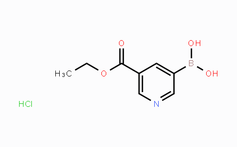 CAS No. 875781-62-7, (5-(Ethoxycarbonyl)pyridin-3-yl)boronic acid hydrochloride