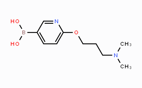 CAS No. 1003043-49-9, (6-(3-(Dimethylamino)propoxy)-pyridin-3-yl)boronic acid