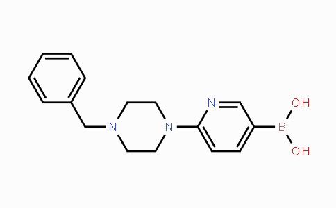 CAS No. 1356242-29-9, (6-(4-Benzylpiperazin-1-yl)-pyridin-3-yl)boronic acid