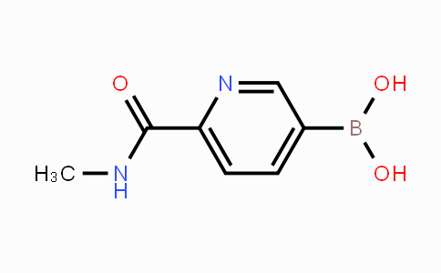 CAS No. 1217340-94-7, (6-(Methylcarbamoyl)pyridin-3-yl)boronic acid