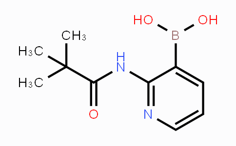 CAS No. 1036243-43-2, (2-Pivalamidopyridin-3-yl)boronic acid