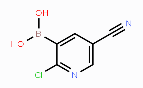 CAS No. 957060-96-7, (2-Chloro-5-cyanopyridin-3-yl)boronic acid