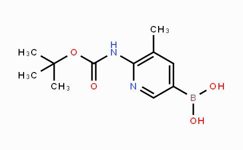 DY115230 | 1356087-58-5 | (6-((tert-Butoxycarbonyl)amino)-5-methylpyridin-3-yl)boronic acid