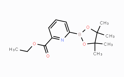 CAS No. 1309981-37-0, Ethyl 6-(4,4,5,5-tetramethyl-1,3,2-dioxaborolan-2-yl)picolinate