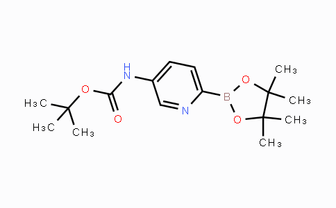 CAS No. 1310404-08-0, tert-Butyl (6-(4,4,5,5-tetramethyl-1,3,2-dioxaborolan-2-yl)pyridin-3-yl)carbamate