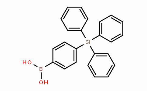 CAS No. 852475-03-7, 4-(三苯基硅基)苯硼酸