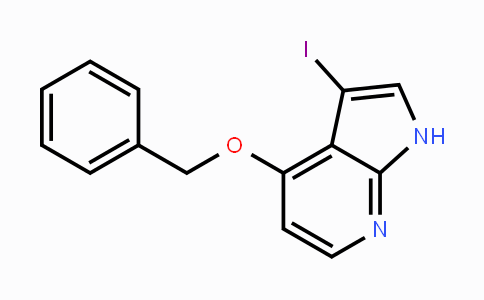 CAS No. 1227270-65-6, 4-(Benzyloxy)-3-iodo-1H-pyrrolo[2,3-b]pyridine