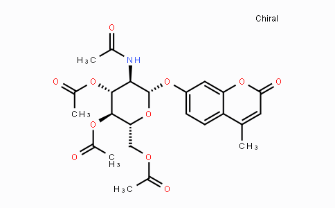 CAS No. 38971-29-8, (2R,3S,4R,5R,6S)-5-Acetamido-2-(acetoxymethyl)-6-((4-methyl-2-oxo-2H-chromen-7-yl)oxy)tetrahydro-2H-pyran-3,4-diyl diacetate