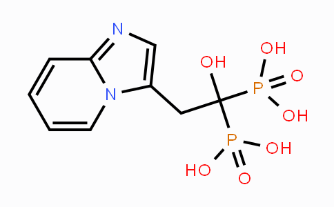 CAS No. 180064-38-4, (1-Hydroxy-2-(imidazo[1,2-a]pyridin-3-yl)ethane-1,1-diyl)diphosphonic acid