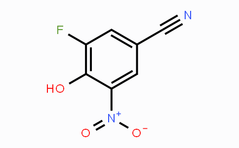 CAS No. 1208917-60-5, 3-Fluoro-4-hydroxy-5-nitrobenzonitrile