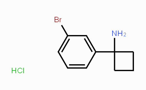 CAS No. 1228879-34-2, 1-(3-Bromophenyl)cyclobutanamine hydrochloride
