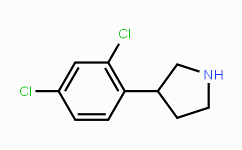 CAS No. 1260753-41-0, 3-(2,4-Dichlorophenyl)pyrrolidine
